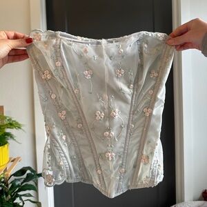 Vintage Victoria’s Secret Floral Corset